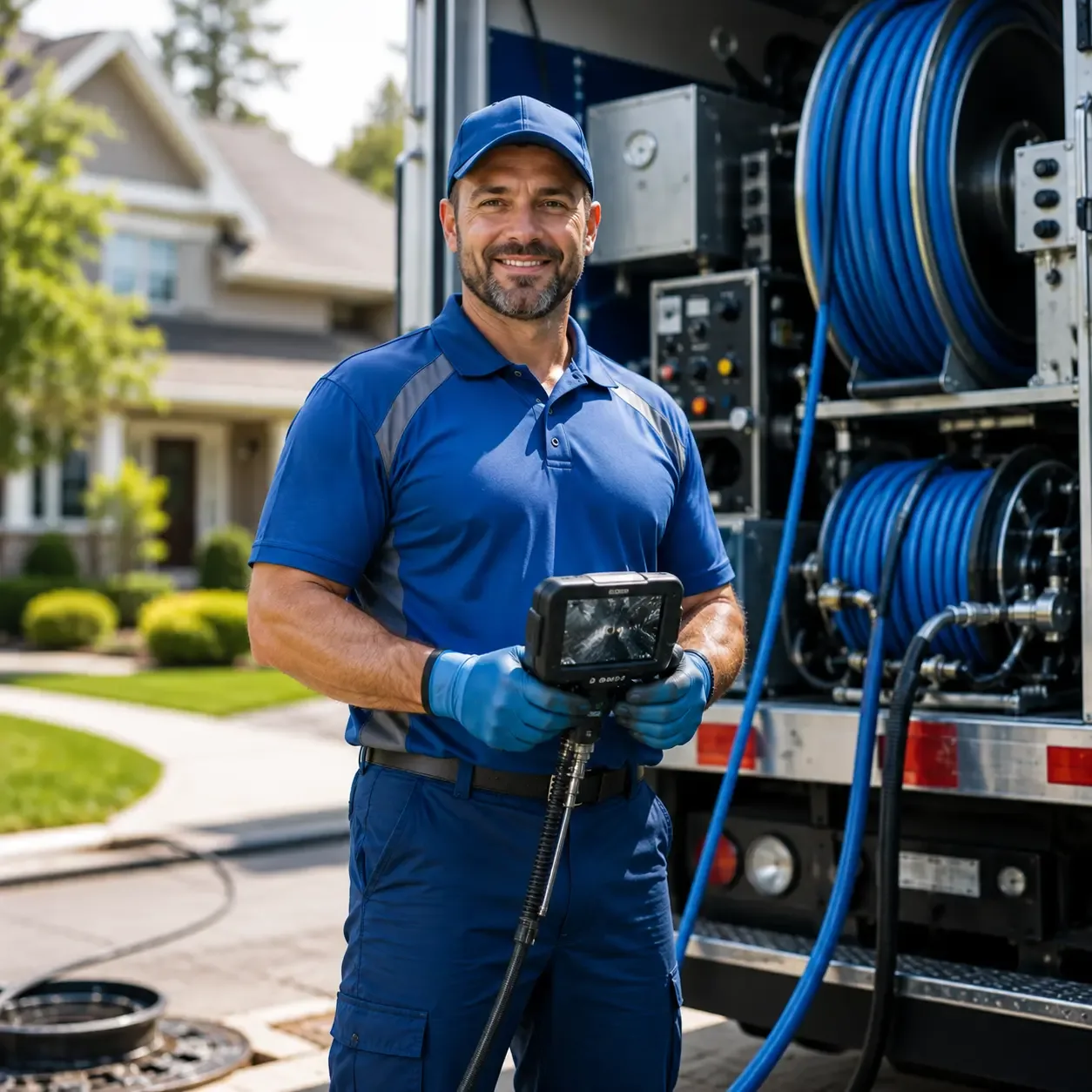 Local outdoor drain cleaning specialists in Hull, IL